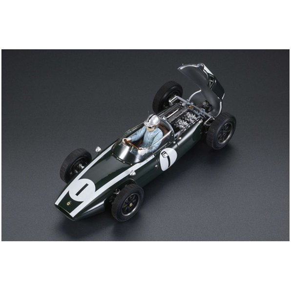 Cooper T53 #1 Jack Brabham Pole/Winner British GP Silverstone 1960 w/Driver