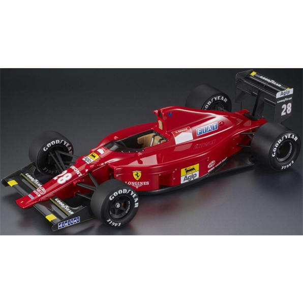 Ferrari 640 F189 #28 Gerhard Berger Fastest Lap/Winner Portuguese GP 1989