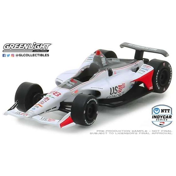 Honda #98 Marco Andretti Andretti Autospor t US Concrete IndyCar Series white/red/bla