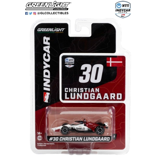 NTT Indycar 2022 Series #30 C.Lundgaard Rahal Letterman Lanigan Racing Shield