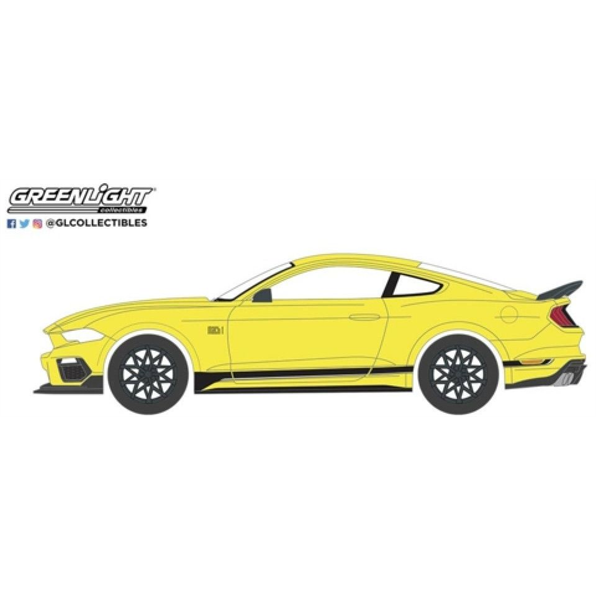 Ford Mustang Mach 1 Grabber Yellow 2021
