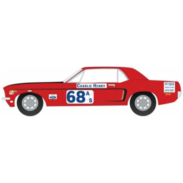 Ford Mustang GT Coupe #68 Charlie Henry Race Car 1968