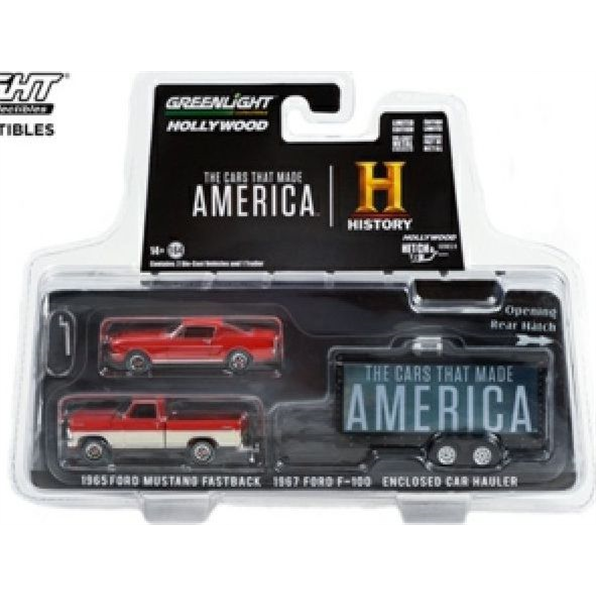 Ford F-100 w/1065 Ford Mustang Fastback 1967 'The Cars That Made America'
