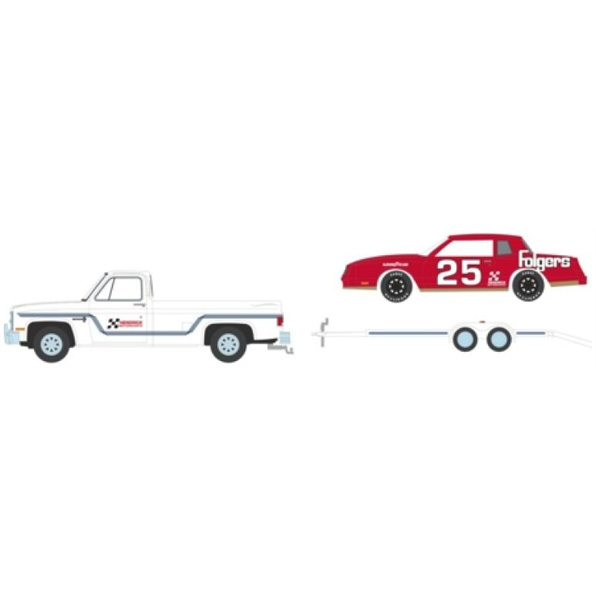 Chevrolet C30 Custom Deluxe 1986 w/1986 Monte Carlo SS #25 Folgers Coffee Hendrick