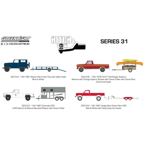 Hitch and Tow Series 31 (4x2 Car Set)