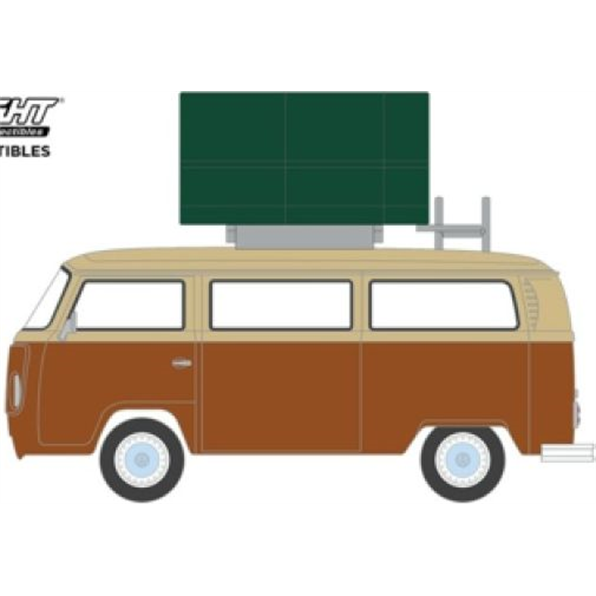 VW Type 2 1978 (T2B) Panama Brown/Dakota Beige w/Camp'otel Cartop Sleeper Tent