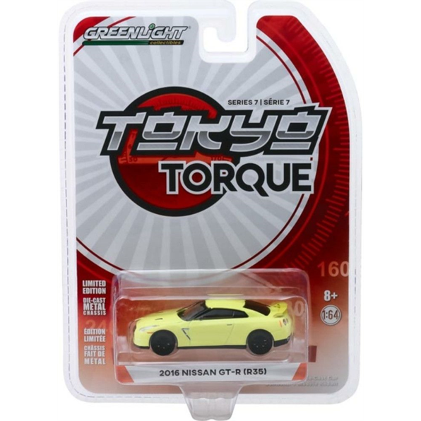 Nissan GT-R (R35) 2016 'Tokyo Torque Series 7' Fluorescent Neon Yellow