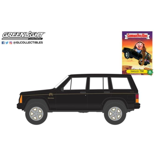 Jeep Cherokee Tangled Tim 1993 Garbage Pail Kids Series 4