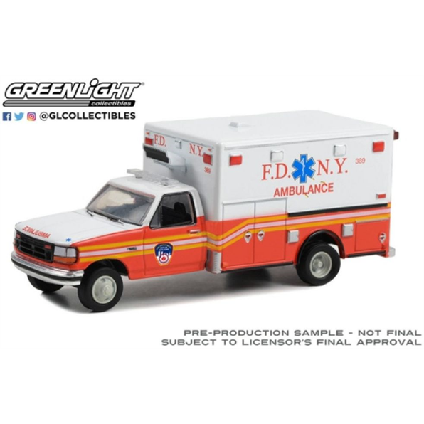 Ford F-350 Ambulance 1994 First Responders FDNY