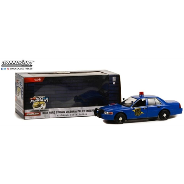 Ford Crown Victoria Police Interceptor Michigan State Police 2008