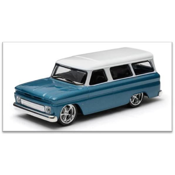 Chevrolet Suburban 1966 - Blue(White Roof)
