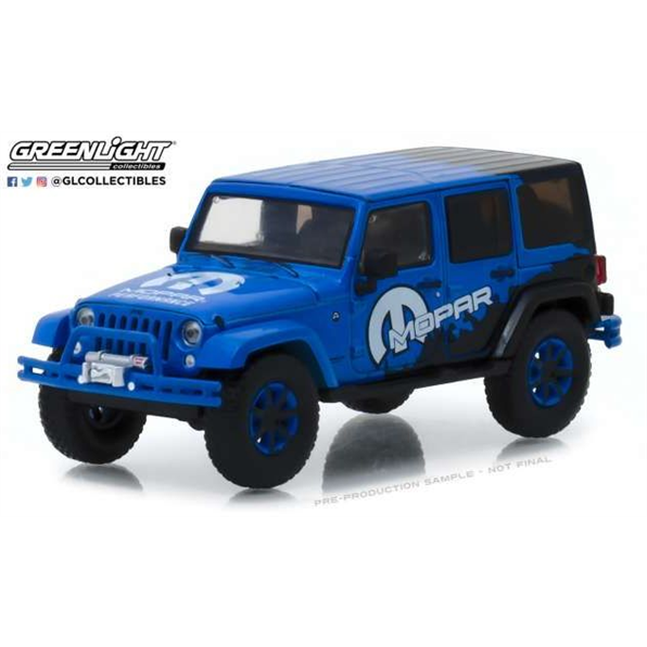 Jeep Wrangler Unlimited Mopar Off Road Edi tion blue 2012