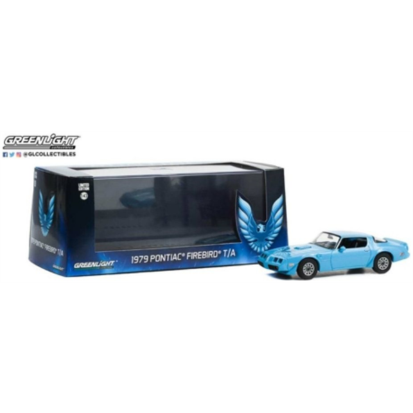 Pontiac Firebird Trans AM 1979 Hardtop Atlantis Blue w/Hood Phoenix