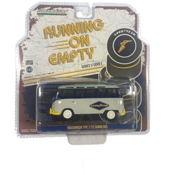 Volkswagen T1 Samba Bus Goodyear Tires Run ning on Empty Series 1