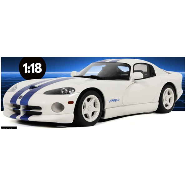 Dodge Viper GTS White 1996
