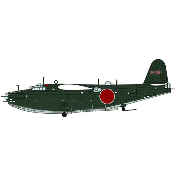 Kawanishi H8K2 Type 2 Flying Boat Model 12 851st Flying Group Kit