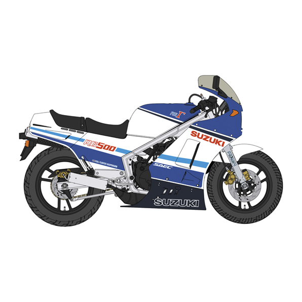 Suzuki RG500 Early Version Blue/White