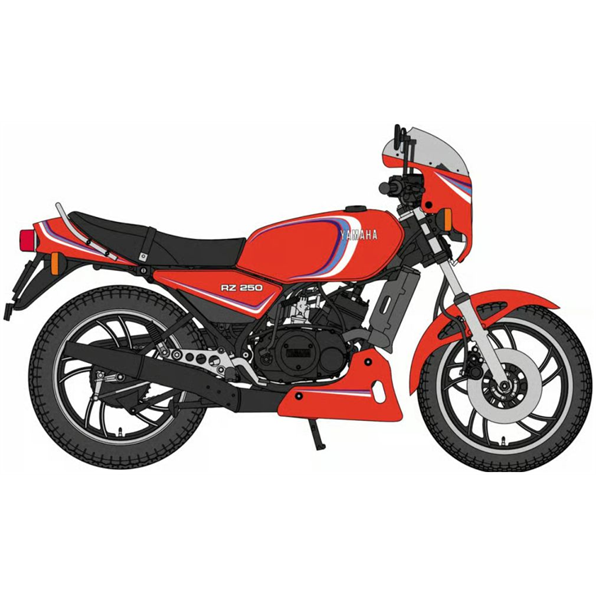 Yamaha RZ250 YSP w/Cowl Model Kit 1982