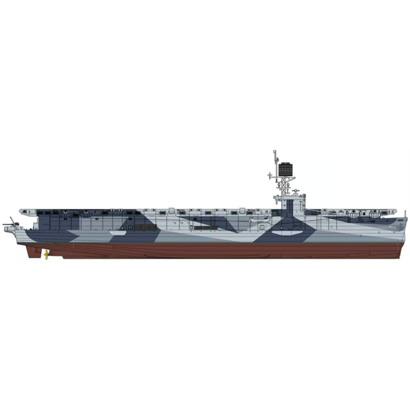 USS Shamrock Bay Escort Carrier CVE-84 U.S Navy w/Wildcat x 6 and Avenger x 3 Aircraf