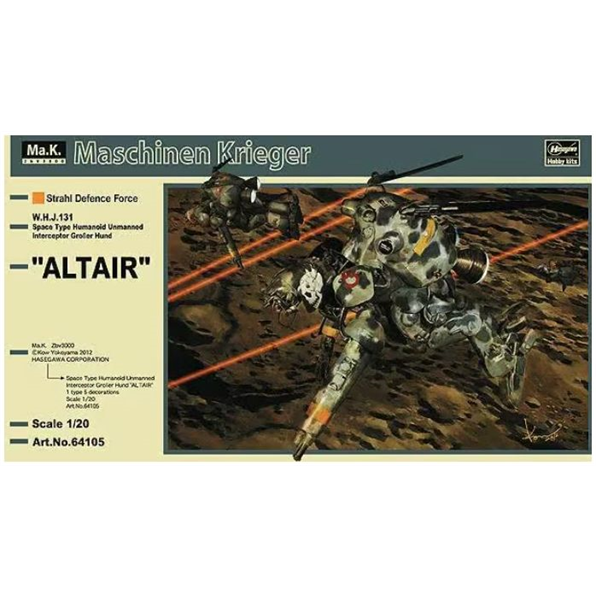 Space Type Humanoid Unmanned Interceptor Grosser Hund 'Altair' Kit