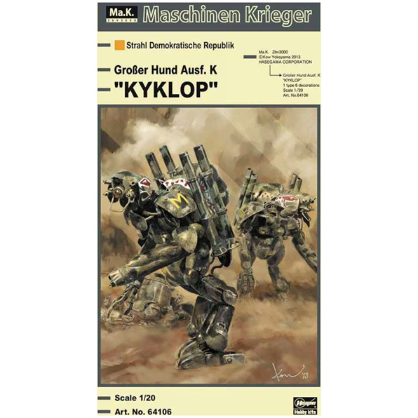 Humanoid Unmanned Interceptor Grosser Hund Ausf.K 'Kyklop'
