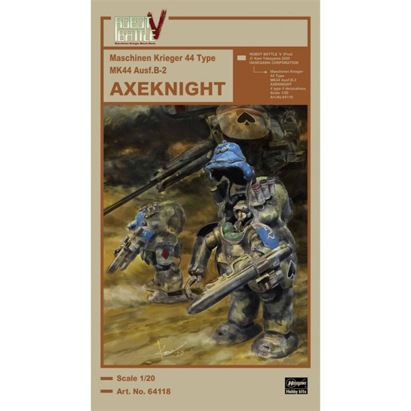 Robot Battle V Maschinen Krieger 44 Type Mk44 Ausf.B-2 Axeknight Kit