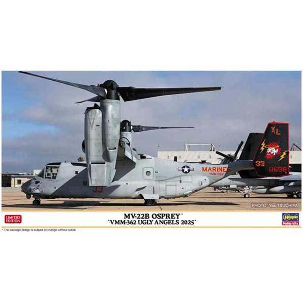 MV-22B Osprey VMM-362 Ugly Angels 2025 Kit
