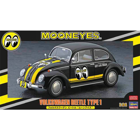 VW Beetle Type 1 Mooneyes Model Kit