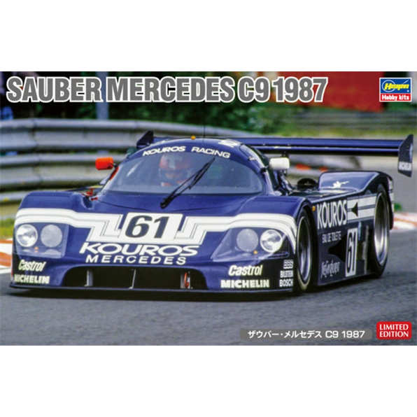 Sauber Mercedes C9 Kouros 1987 Model Kit