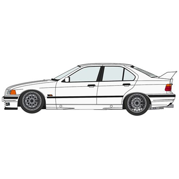 BMW 320i Custom Model Kit w/3D Printed Parts