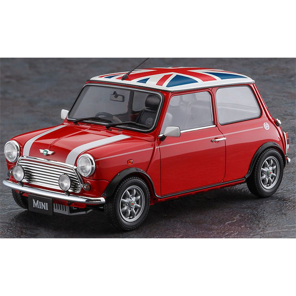 Mini Cooper 1.3i Union Jack Roof 1997 Model Kit