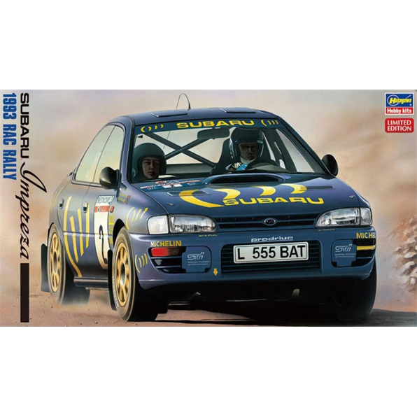 Subaru Impreza 1993 RAC Rally Colin McRae Model Kit