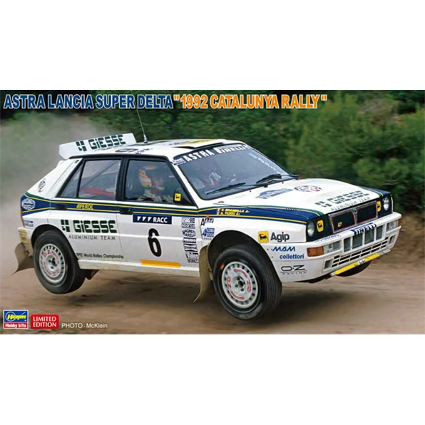 Astra Lancia Super Delta 1992 Catalunya Rally Model Kit