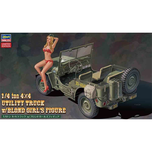 1/4 ton 4x4 Utility Truck w/Figure Kit