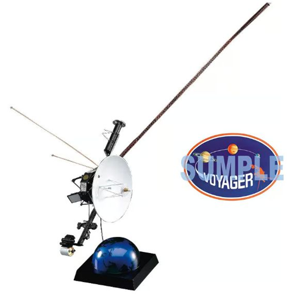 Voyager Space Probe Kit w/Mission Emblem Patch