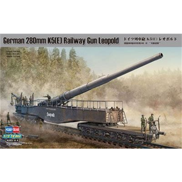 German 280mm K5(E) Railway Gun Leopold