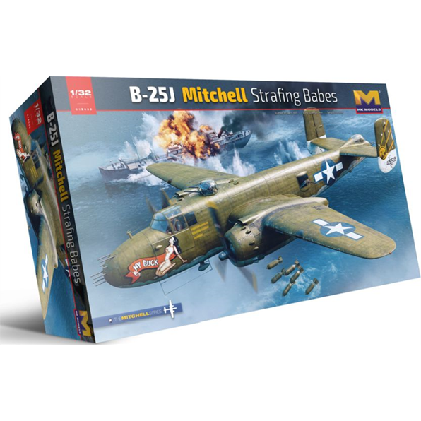 B-25J Mitchell 'Strafing Babes'