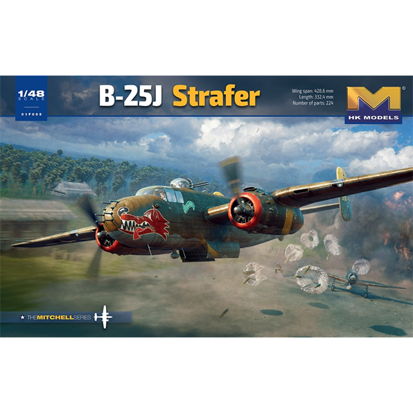 USAAF B-25J Mitchell 'Strafer' Bomber Aircraft