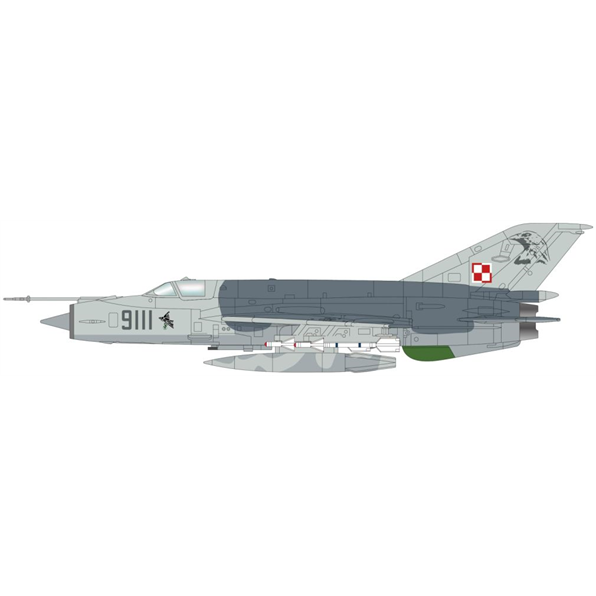 MIG-21MF 'Polish Air Force' 9111 3 ELT Poznan-Kresiny Poland 2002