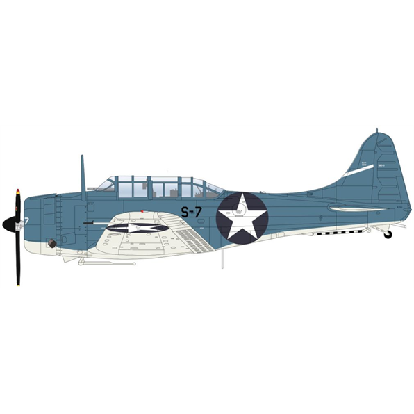 SBD-3 Dauntless 'Dusty Kleiss' BuNo. 3232 S-7 Scouting Six USS Enterprise June 1942