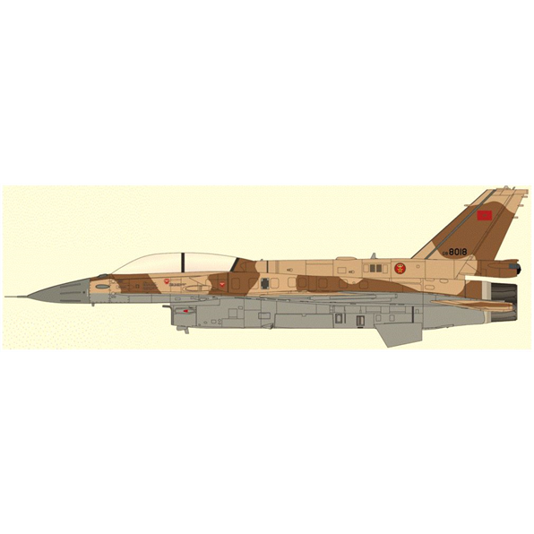 F-16D 'Royal Moroccan AF' 08-8018 RMAF RAF Fairford RIAT 2024