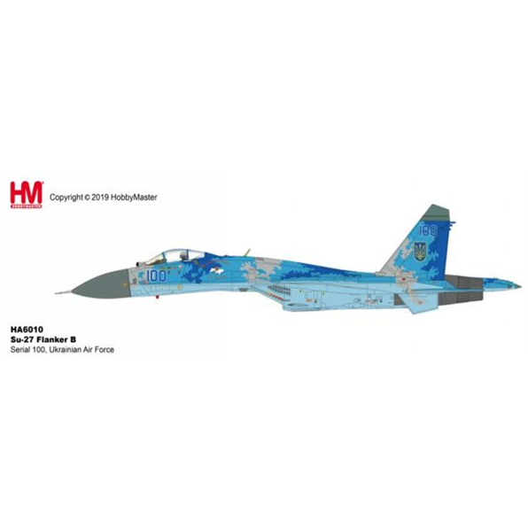 Su-27 Flanker B Serial 100 Ukrainian Air Force