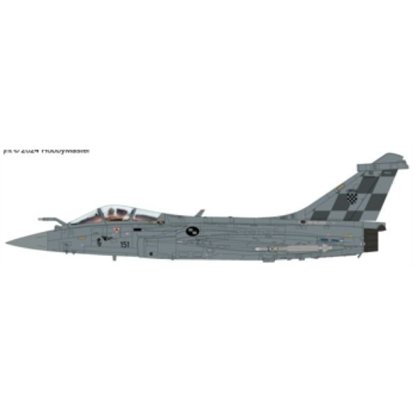 Rafale EC 151 Croatian Air Force France 2024 (6 x GBU-12/6 x AASM Hammer/4 x MICA)