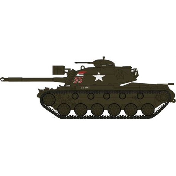 M48A3 Patton 'Zig Zag Men' 1st Squadron 10th Cavalry Rgt. War of Vietnam