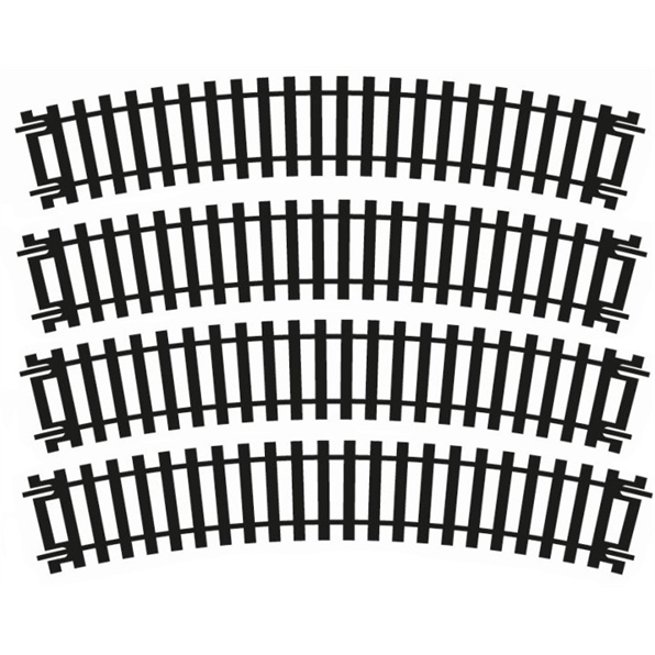 R606 2nd Radius Curve x 4 BLISTER PK