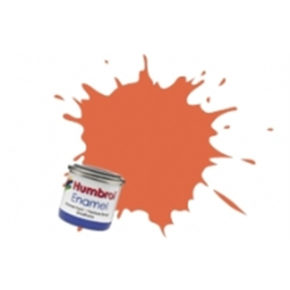 Orange Lining Matt Paint