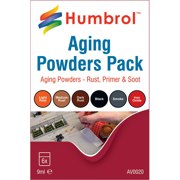 Aging powders mixed pack - 6 x 9ml