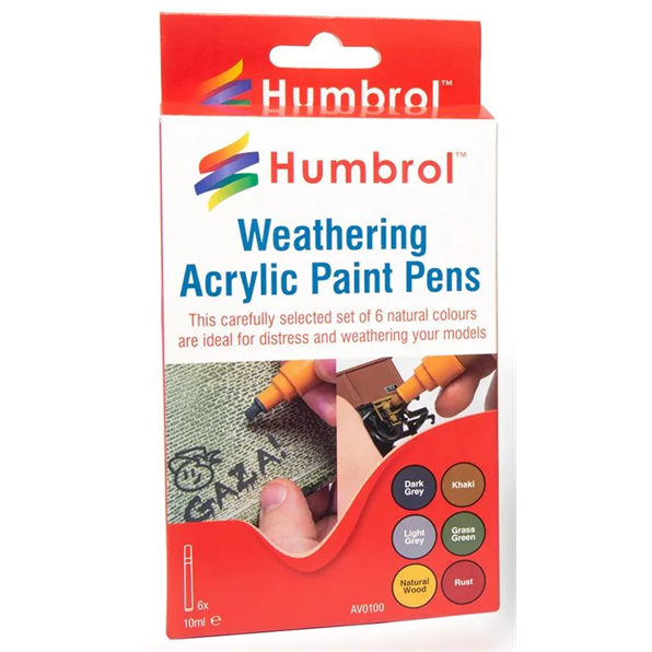 Humbrol weathering pens