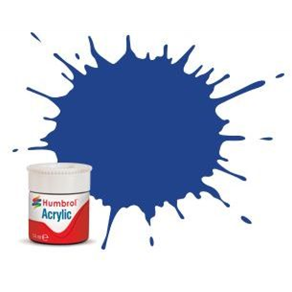 Blue Matt Acrylic Potlet (Plus 30% Extra Free)