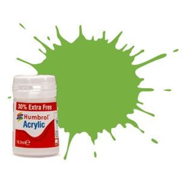 Lime Gloss Acrylic Potlet (Plus 30% Extra Free)